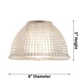 thumbnail image 2 of Innovations Lighting 516 Arietta Arietta 8" Wide Semi-Flush Ceiling Fixture - Chrome, 2 of 2