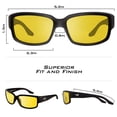 thumbnail image 2 of Gafas para Conducir con Visión Nocturna KastKing Diseño Angular Envolvente, 2 of 7