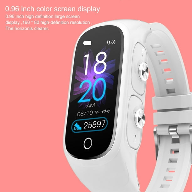 2-In-1 Smart Watch TWS Earbuds Fitness True Wireless BT5.0