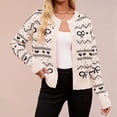 thumbnail image 2 of Coats Lightweight for Women Valentine Knitted Cardigan Sweater Fashion Tops, 2 of 5