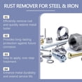 thumbnail image 6 of Highly Concentrated Rust Remover Spray, Fast Acting Rust Removal and Prevention for Steel, Iron,Multi-Metal Surfaces,4 fl oz, 6 of 6