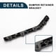 thumbnail image 4 of Soporte de parachoques trasero izquierdo, soporte de retención de parachoques para Nissan Versa 2020-2022, negro, 4 of 6
