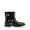 BLACK, variant on DREAM PAIRS Toddler/Little Girls’ Slip-On Ankle Booties Casual Fall Winter Shoes
