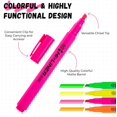 thumbnail image 2 of Liner Highlighters, 4-Count Multi-Color Highlighters, Chisel Tip No Bleed Highlighter Pens for Classroom, Office, and Study, Ideal Highlighter Set for Organizing and Coloring, 2 of 6