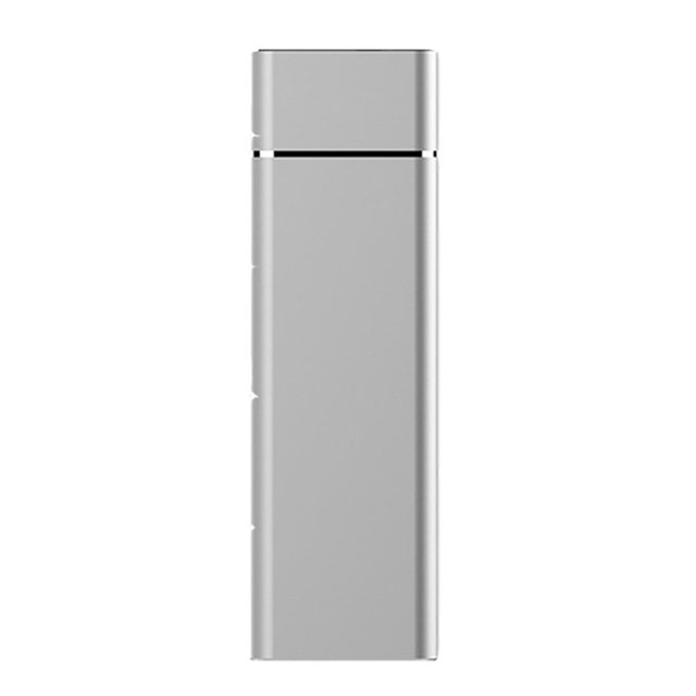Matsuzay Gran venta 2021 nueva unidad de disco duro de alta USB 3,1 portátil externo unidad de estado sólido portátil SSD de Metal Juegos de teclado y mouse para computadora Plata 1TB