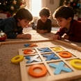 thumbnail image 5 of Eespoir Noughts And Crosses Kids Children Board Games, Indoor Playing Tac-toe Game, Family Strategy Game for Travel, Parties, Learning and Fun(A), 5 of 9