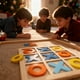 thumbnail image 5 of Juego de mesa infantil de tres en raya | Juguete educativo de madera | Juegos familiares para viajar en casa | Tamaño portátil: 14,5 cm x 14,5 cm, 5 of 5