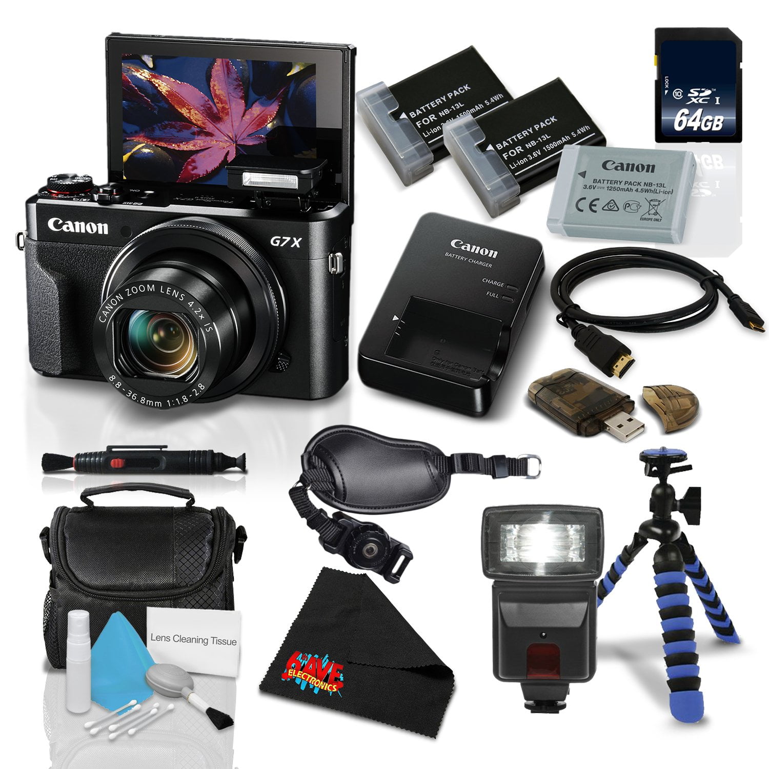 Canon, PowerShot G7 X Mark II, 20.1MP, 4.2x Optical Zoom - Walmart.com