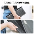 thumbnail image 7 of X9 Performance Small Wireless Keyboard with Dock - (BT + 2.4Ghz) - Ready for Travel - Compact Bluetooth Keyboard for Tablet, Phone, Office - Backlit, Portable, Multi-Device - PC, Mac, iPad, Android, 7 of 7