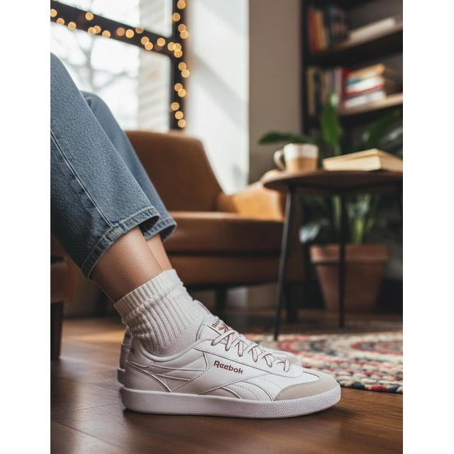 Tenis Reebok Mujer Dama Casual Urbano Blanco Smash Edge blanco 5,5 MX