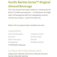thumbnail image 6 of (3 Pack) Pacific Barista Series Original Almond Beverage, 32 oz, 6 of 6