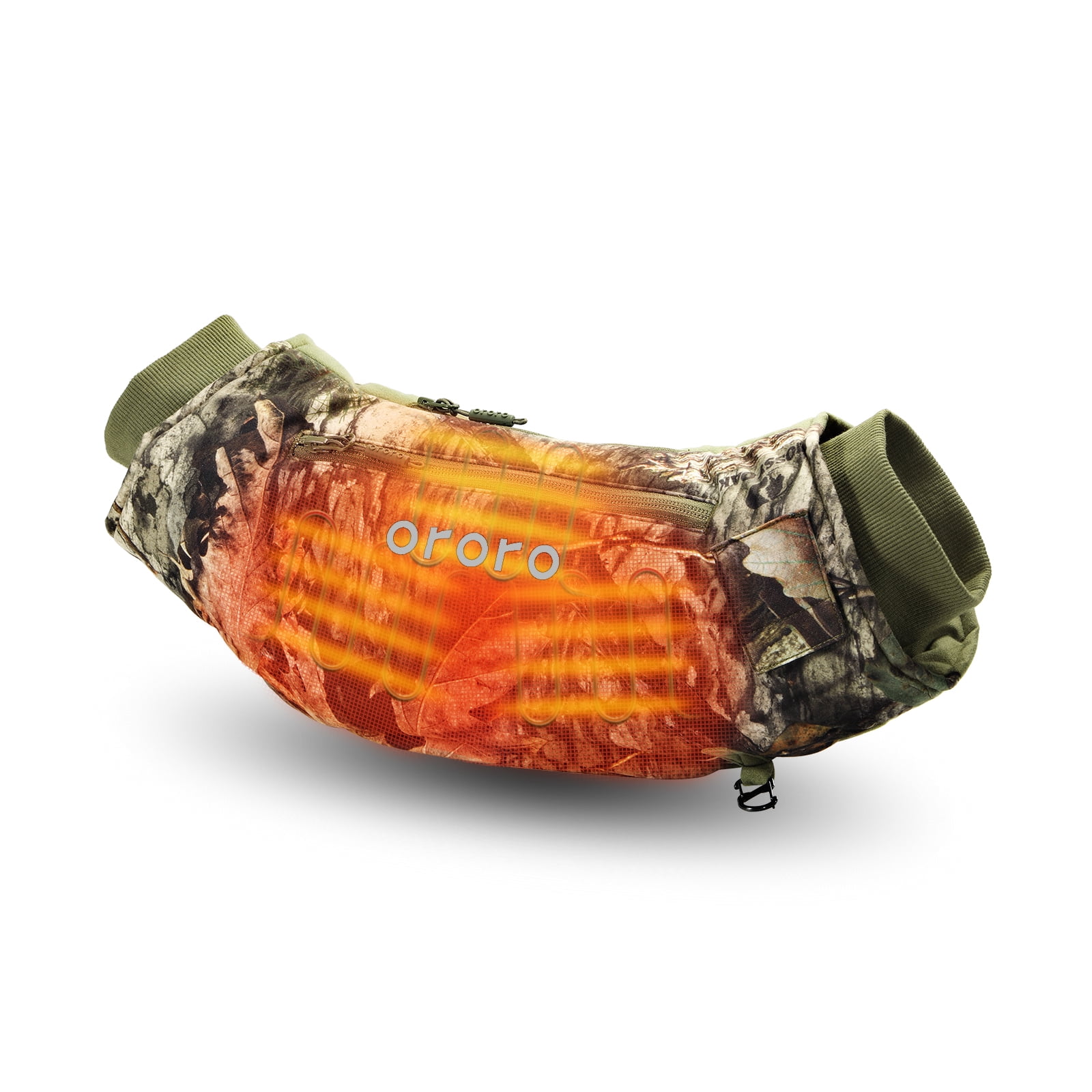 ORORO Heated Hand Muff for Hunting, 14 Hours of Warmth, Heated Camo