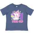 thumbnail image 3 of Inktastic 1 Year Old with Cute Unicorn Birthday Girls Baby T-Shirt, 3 of 5