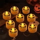 thumbnail image 1 of Paquete de 12 velas LED de té para Halloween | Faroles fantasma de calabaza sin llama con temporizador | Decoraciones seguras a pilas para la mesa y el hogar, 1 of 6