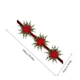 thumbnail image 3 of Christmas Home Decor, Christmas Bows Ribbons Ornament, Holiday Decor, Christmas Wreath, Christmas Ribbon, for Xmas Tree, Home, Party, Holiday Christmas Decorations, 3 of 7