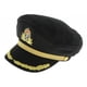 thumbnail image 5 of Adulto Niño Yacht Hat Sailor Hat Cosplay Party Disfraz Negro adulto Zulema sombrero de capitán niño adulto, 5 of 8