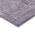 thumbnail image 4 of Addison Rugs Chantille Indoor/Outdoor Transitional Geometric Purple Washable Rectangle Rug, 2'6" x 3'10", 4 of 6