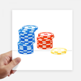 thumbnail image 1 of Casino Chips Arrangement Illustration Sticker Tags Mur Image Ordinateur Portable Autocollant Auto-Adhésif, 1 of 1