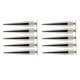 thumbnail image 1 of 10 Piezas de Clavos de Remache de de Metal para de Cinturón, Artesanía en Cuero, Decoración de Ropa De plata perfecl Remache de cono, 1 of 8