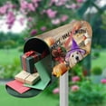 thumbnail image 5 of Coolnut Magnetic Mailbox Cover, Halloween Golden Retriever Dog Playing Post Mail Box Cover Mail Wraps Cover, Standard Size 20.7" L x 18" W, 5 of 5