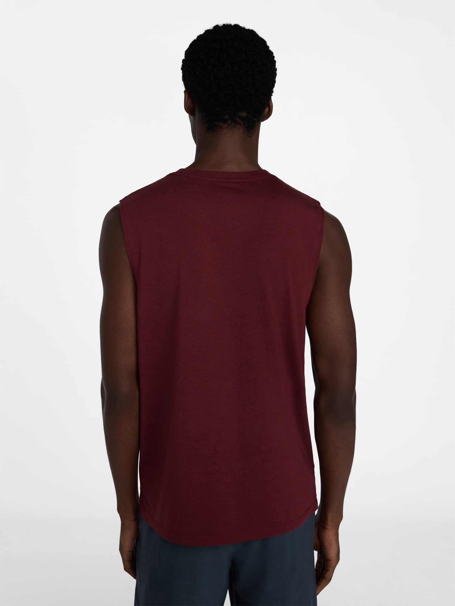 Athletic Works Men's and Men's Big & Tall Tri-Blend Muscle Tee, Sizes XS-4XLT