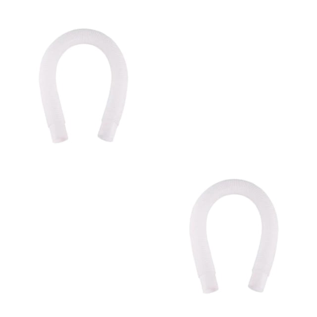 Transemion Adjustable Swimming Pool Surface Skimmer Suitable For Different Pool Sizes white 2Set