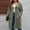 Army Green, variant on Knit Cardigans for Women,Women's Solid Plus Size Fashion Long Sleeve Knit Cardigan Coat Tops With Pockets
