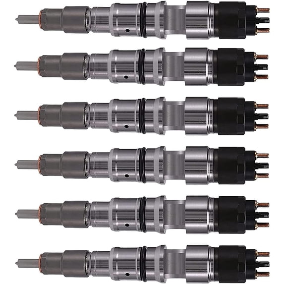 Seapple 6X Fuel Injector 65.10401-7004A Fit For Daewoo Doosan DL06 Engine