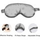 thumbnail image 4 of Sleep Mask 4 Pack Silk Eye Cover Soft Satin Blindfold Elastic Strap Night Eyeshade Travel Nap for Women Men Ormromra CZYD-YX103, 4 of 6