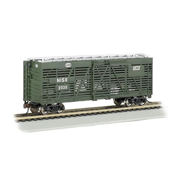 Bachmann Trains - 40' Stock Car - New York Central #2038 - HO Scale