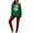 #086-Green, variant on Censtreet Pajama Set for Women 2 Piece Lounge Set Christmas Plaid Short Sleeve Tops and Shorts Soft Sleepwear
