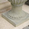 thumbnail image 5 of Noble House Antique Outdoor Cast Stone Roman Urn Planter in Green, 5 of 7
