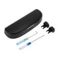 thumbnail image 1 of Estuche para gafas de sol de automóvil Unique Bargains para Toyota Yaris Cross 2020-2024, soporte para gafas de sol, caja de almacenamiento, plástico ABS negro, 1 juego, 1 of 7