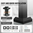 thumbnail image 4 of VEVOR 2-3 Step Handrails for Outdoor Steps for Seniors Porch Deck Post, 4 of 9