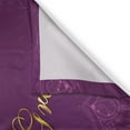 thumbnail image 3 of Ambesonne Mardi Gras Kitchen Curtains, Colorful Lace Style, 55"x39", Purple Yellow Green, 3 of 3