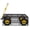 Black + Iron#93, variant on Garden Cart Wagon for Firewood Transport, 880 lbs Capacity Dump Truck with Pneumatic Tires, Black Metal Utility Wagon for Lawn and Garden