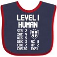 thumbnail image 3 of Inktastic Level 1 Human Boys or Girls Baby Bib, 3 of 4