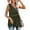 Green tank tops, variant on Wycnly Summer Tank Tops Solid V-Neck Sleeveless T Shirts for Women Comfy Soft Knitted Waffle Loose Swing Vest Blouses Green m Clearance Under $5