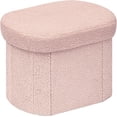 thumbnail image 3 of with Storage for Living Room  Sherpa Folding Storage  Foot Rest  Inches Collapsible Bedroom Bench, 3 of 6