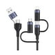 thumbnail image 1 of wonima11 PD 60W USB C Multi Fast Charging Cable Nylon Braided Cord 5-in-1 3A USB/C to Type C/Micro/Phone Fast Sync Charger Adapter Compatible with Laptop/Tablet, 1 of 1