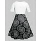 thumbnail image 2 of Vestido Talla Extra Estampado Tribal Rosegal  Vestidos Estampados Tallas Grandes, 2 of 5