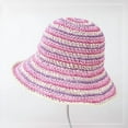 thumbnail image 5 of SikaFu Grass Woven Fisherman Hat For Women In Summer Breathable And Face Revealing Small Bucket Hat With Large Brim For Sun Shading And Sun Protection Seaside Straw Hat, 5 of 5