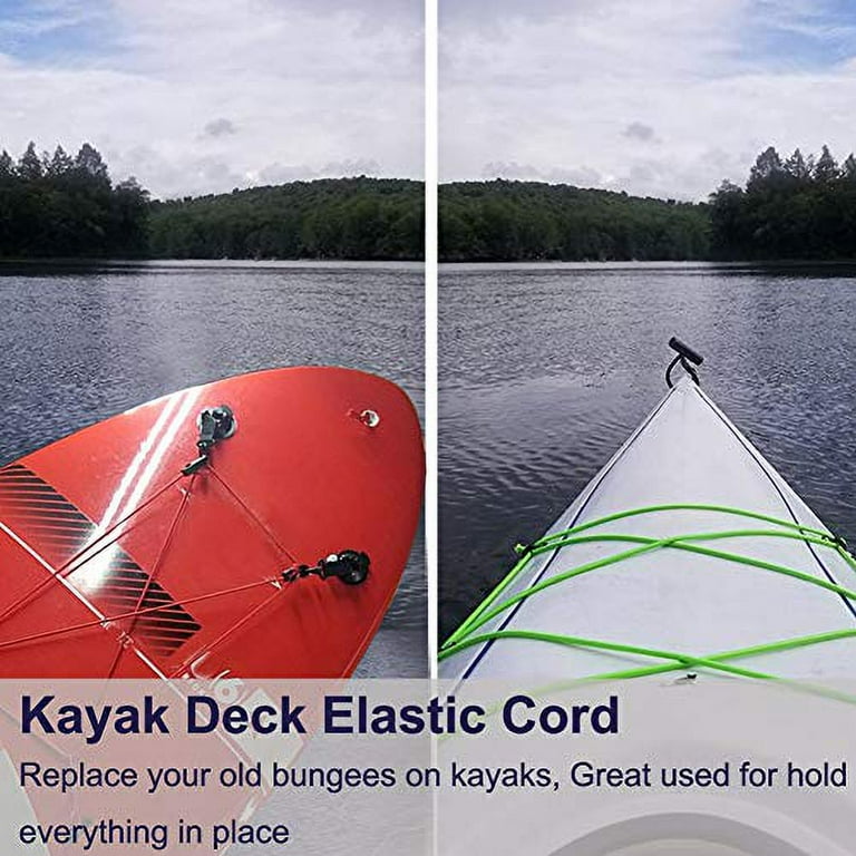 Buy 1/4 x 10' Elastic Bungee Shock Cord - Kayak Stretch String