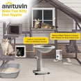 thumbnail image 3 of Aivituvin Large Catio Outdoor Cat Enclosure for Kittens, Walk-in Cat Cage with Bridges, Platforms, Rest Rooms, Roof Cover, 3 of 11