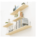 thumbnail image 2 of Kit 4 Repisas Estante Flotante De Almacenamiento De Pared Xtellar beige, 2 of 4