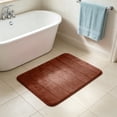 thumbnail image 4 of Leodye 1PCS Memory Foam Bath Rug, Ultra Soft Absorbent Non-Slip Mat for Indoor Bathroom and Home Decoration -15.74*23.62in, 4 of 6