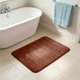thumbnail image 4 of Bath Mat 15.7x23.6 Inch Super Soft Absorbent Memories Foam Bathroom Rug Antiskid Quickly Dry Floor Carpet For Tub Shower Home Decor Accessories, 4 of 6