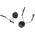 thumbnail image 2 of Adaptador de Riel de Arco Sincero para Casco Soporte para Auriculares Comtac I II y MSA y Sordin Negro, 2 of 10