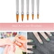 thumbnail image 5 of 5 pinceles de madera para uñas, kit de pintura para diseño de uñas con pincel degradado de gel UV, herramientas para decoración de uñas, 5 of 6