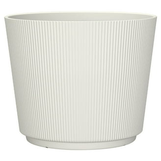 large glazed ceramic flower pots Set of 3 Glazed Ceramic Pots main image 0